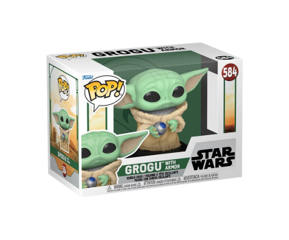 Figurka Funko POP Star Wars: BoBF - Grogu w/armor